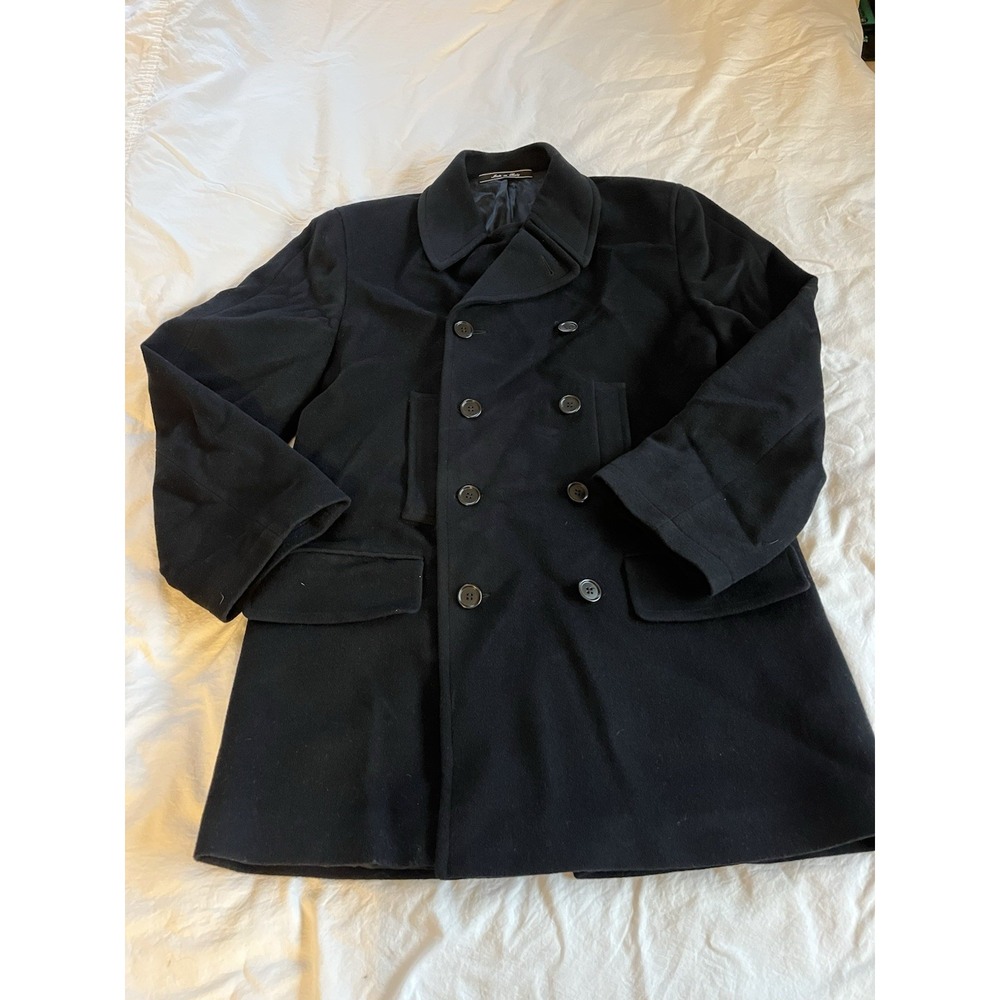 Britches of Georgetown Men's Peacoat Black Made‎ Italy US Size 38